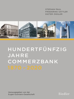 cover image of Hundertfünfzig Jahre Commerzbank 1870-2020